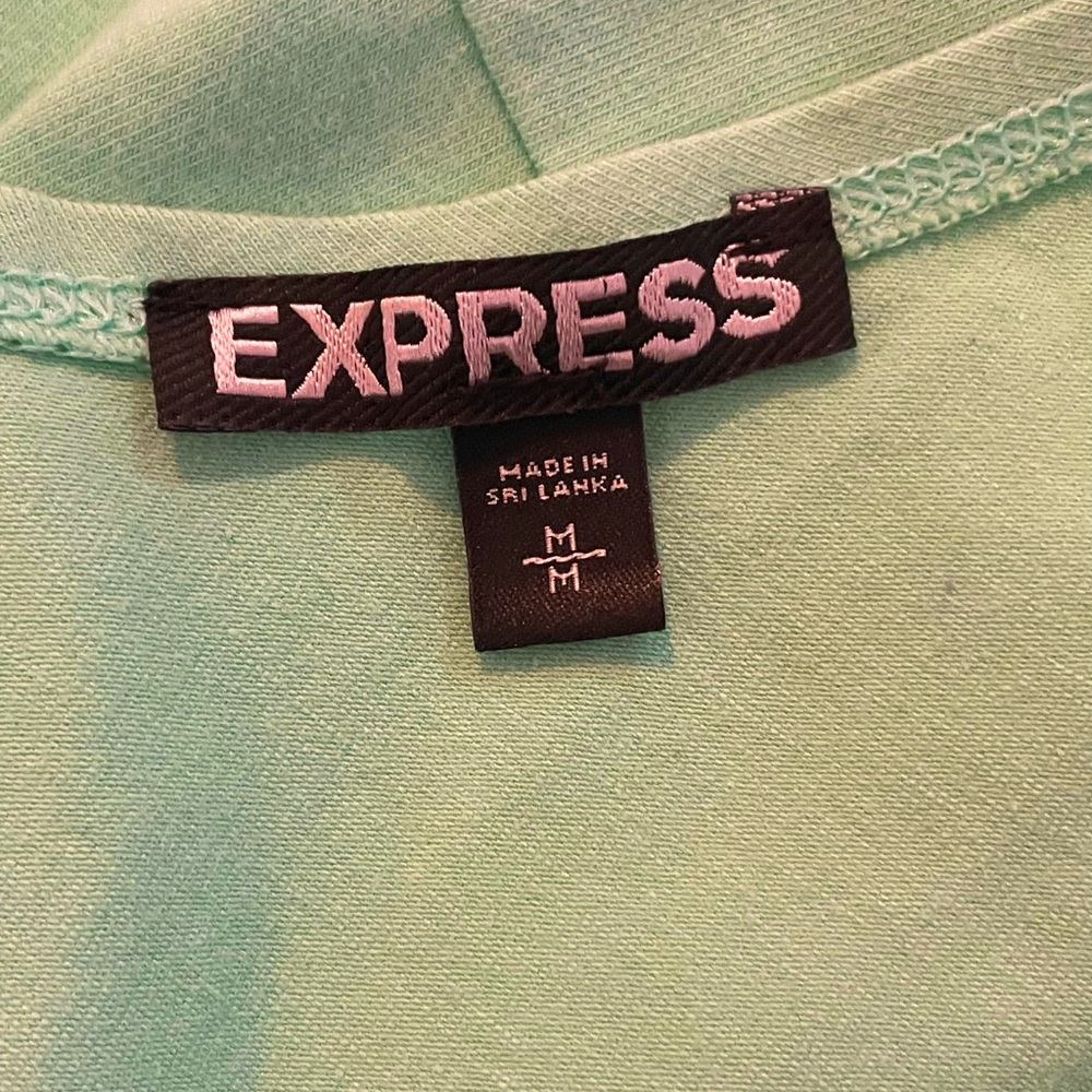 Express Mint Green Dress - Picture 3 of 4